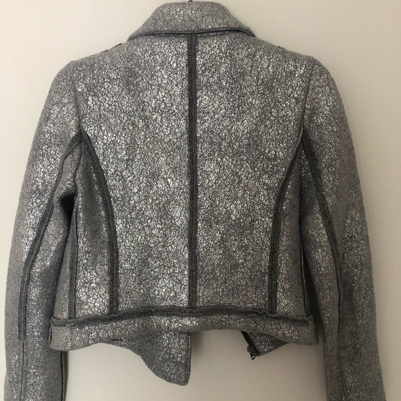 Gryphon New York silver biker jacket - Picture 5 of 16
